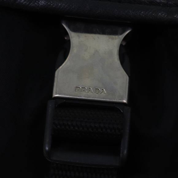 PRADA Backpack Nylon Black Auth ki4596 - Picture 9 of 16